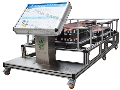 纯电动汽车动力电池及电池管理实训系统实训台