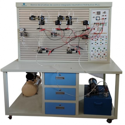 Hydraulic-PLC Integrated Control Experimental Platform